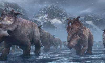 Кадр из фильма «Прогулки с динозаврами 3D»
