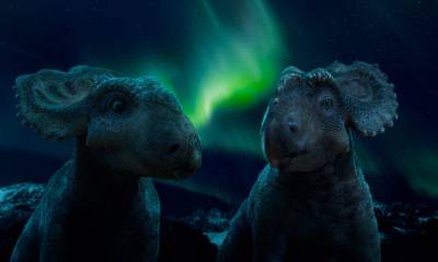 Кадр из фильма «Прогулки с динозаврами 3D»