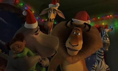 Кадр из фильма «Рождественский Мадагаскар»