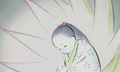 Кадр из фильма «Сказание о принцессе Кагуя»