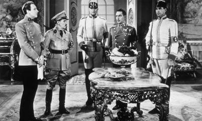 Кадр из фильма «Великий диктатор»