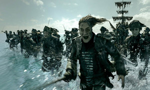 Кадр из фильма «Пираты Карибского моря: Мертвецы..»