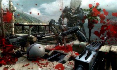 Кадр из фильма «Metal Gear Rising: Revengeance»
