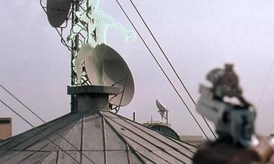 Кадр из фильма «Хищник 2»