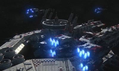 Кадр из фильма «Звездный десант: Вторжение»