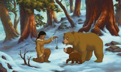 Кадр из фильма «Братец медвежонок 2: Лоси в бегах»