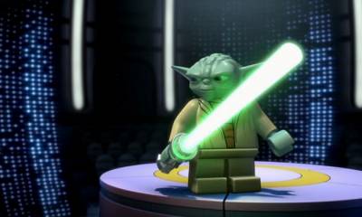 Кадр из фильма «Lego Звездные войны: Хроники..»