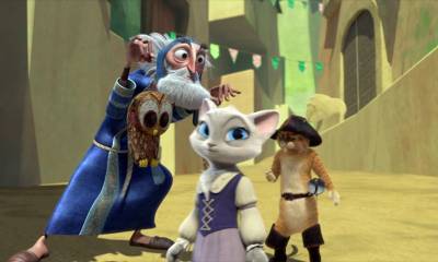 Кадр из фильма «Приключения Кота в сапогах»