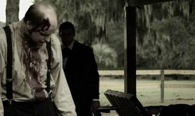 Кадр из фильма «Авраам Линкольн против зомби»